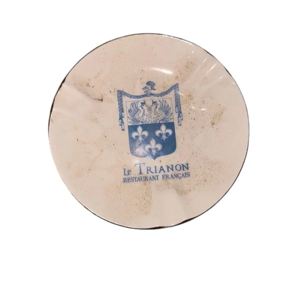 Villeroy & Boch Le Trianon Blue Decorative Plate French Elegance Vintage ashtray
